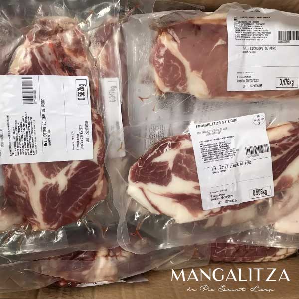 Colis de viande de porc Mangalitza ≃5kg