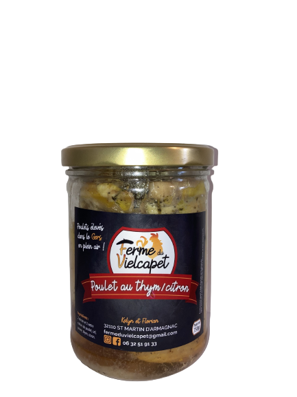 Poulet Thym Citron