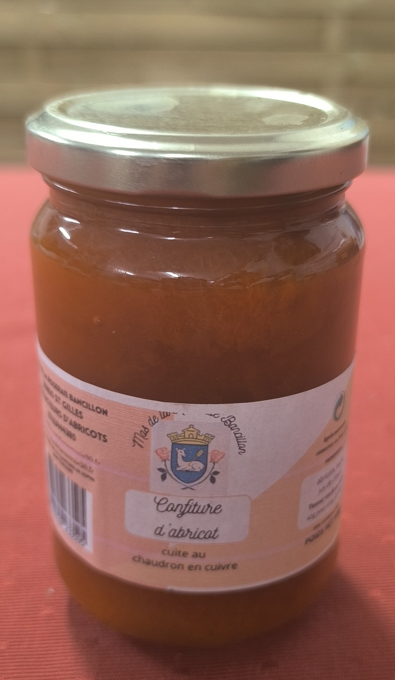 confiture à l'abricot