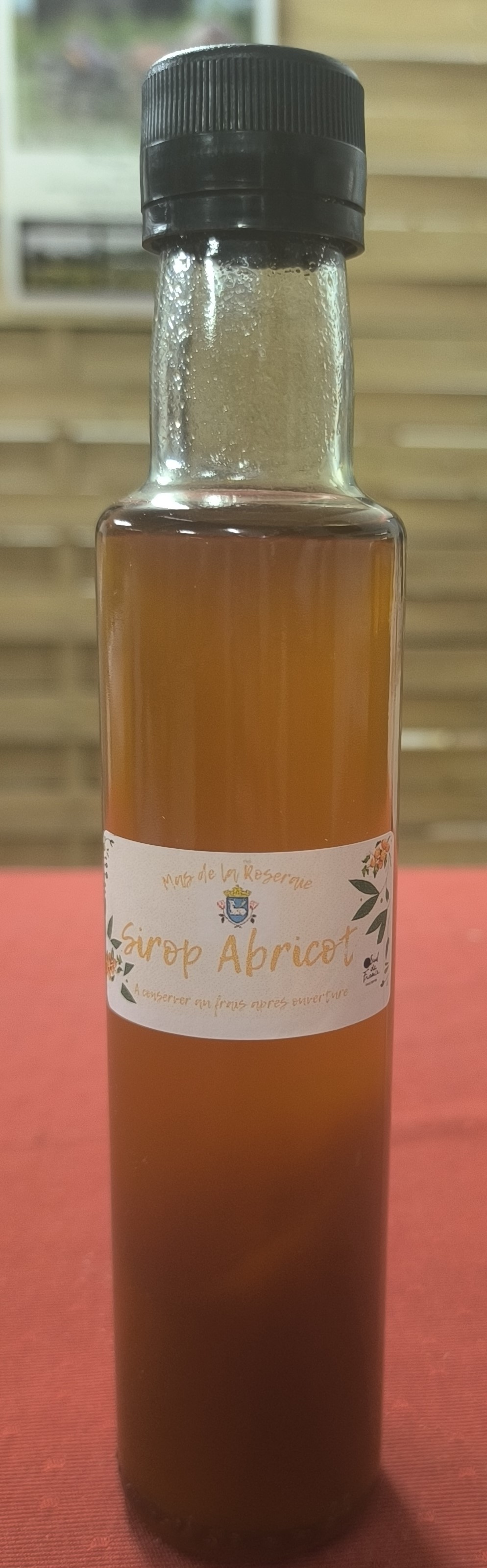 sirop à l'abricot