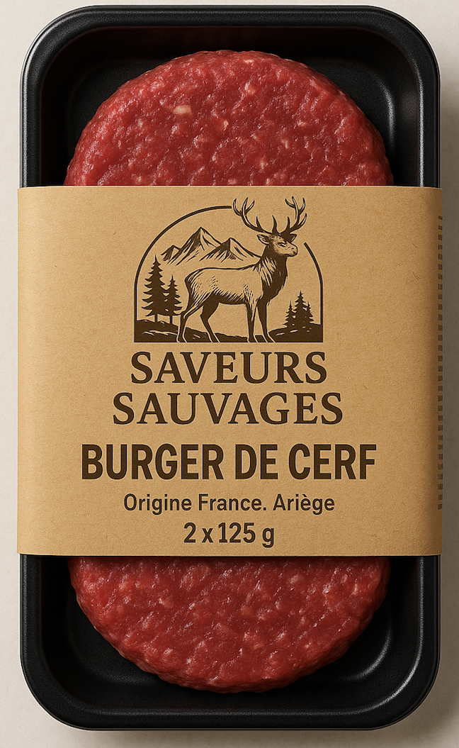 Burger de cerf