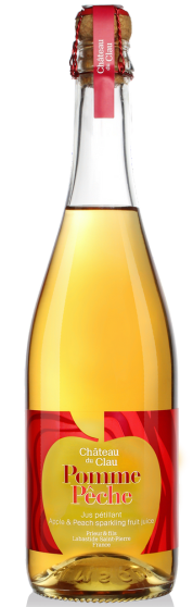 Pétillant de pomme-pêche 