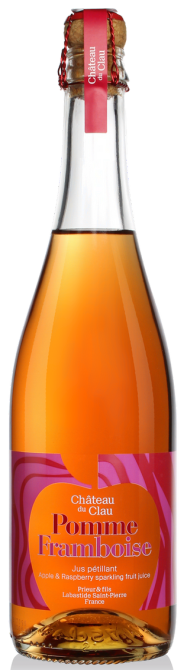 Pétillant de pomme-framboise 