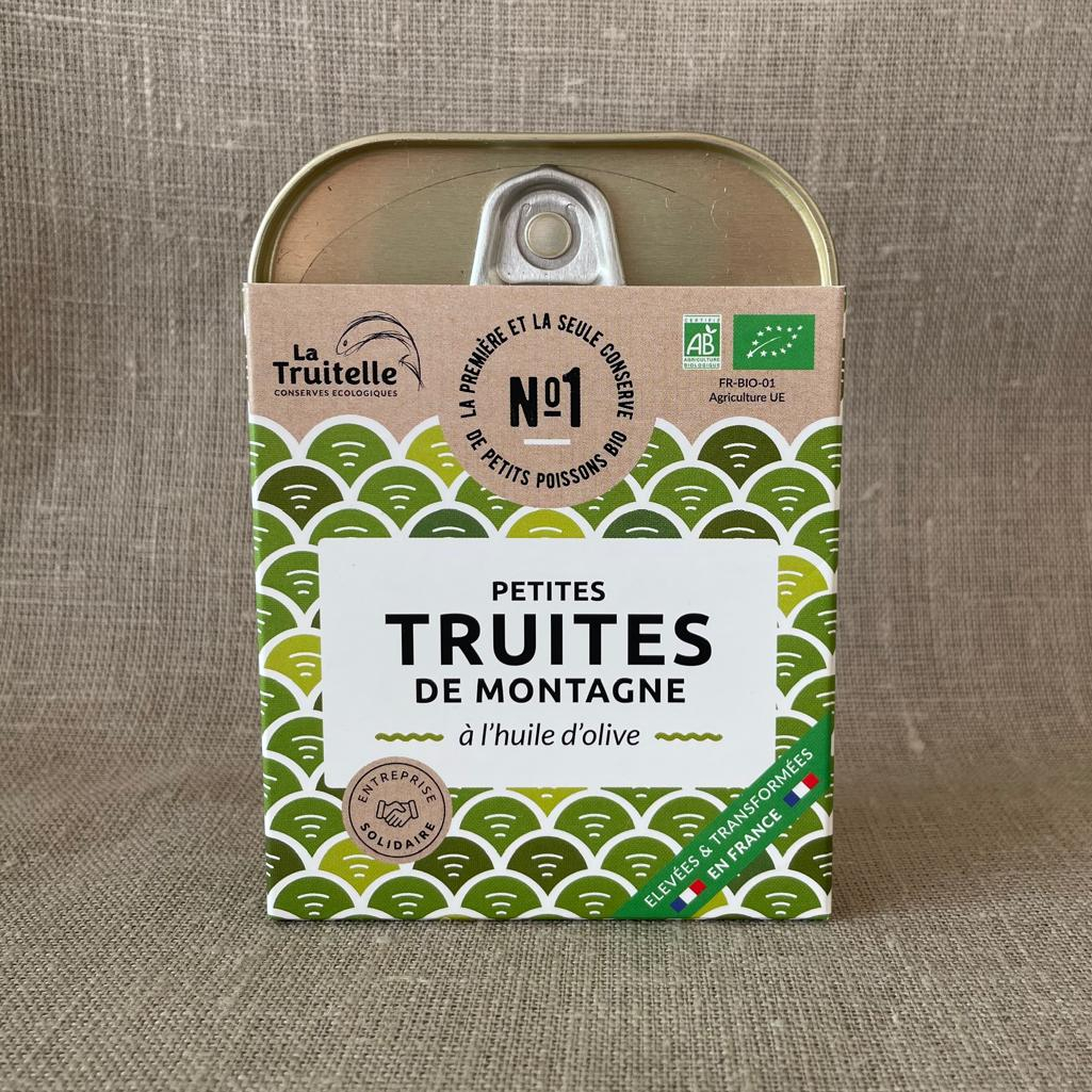 Truites de montagne à l’huile d’olive