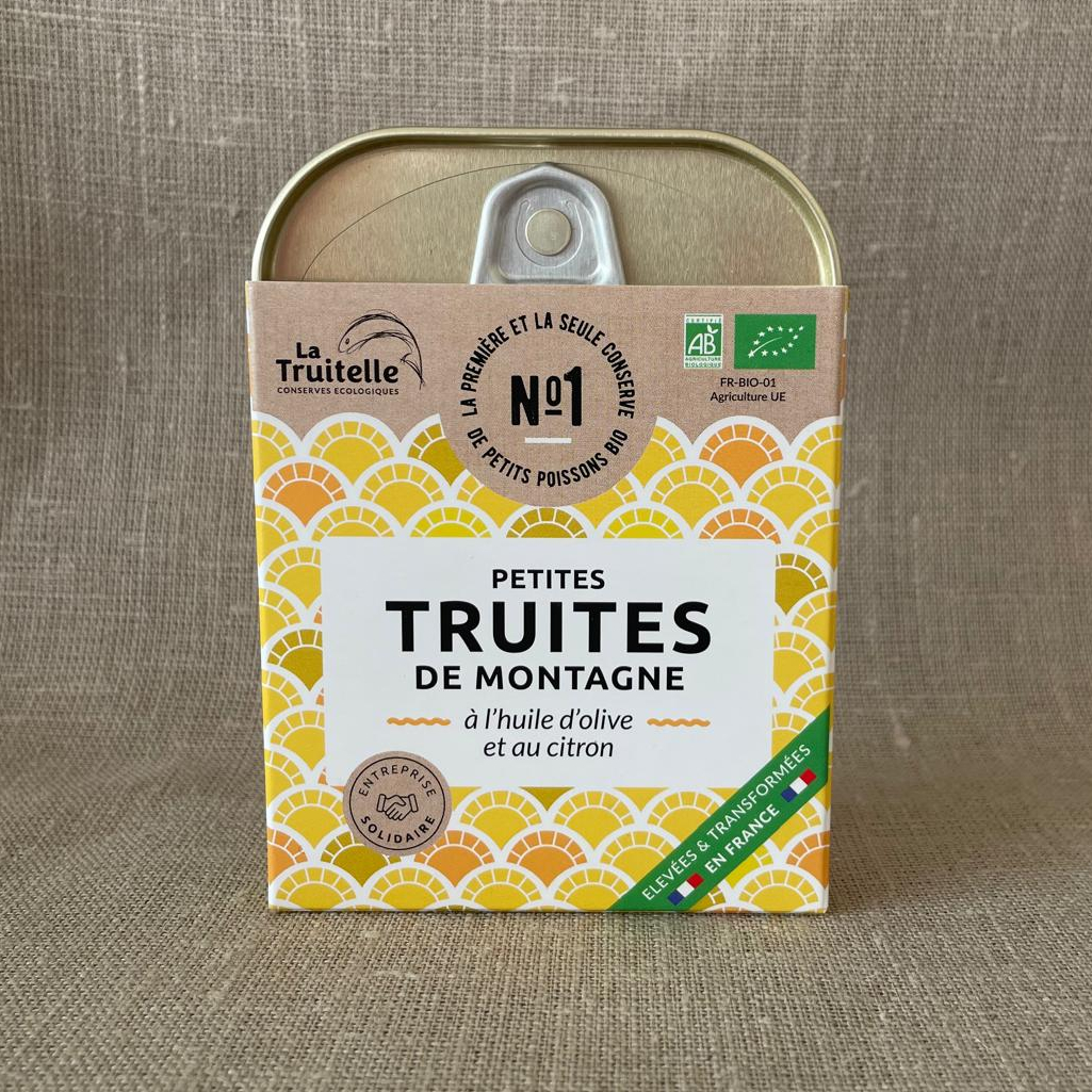 Truites de montagne à l’huile d’olive et au citron