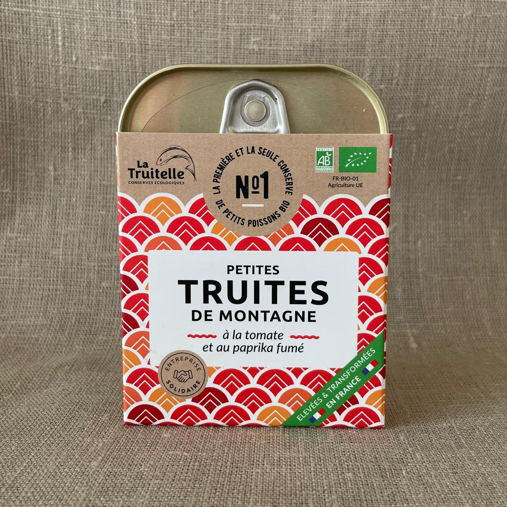 Truites de montagne à la tomate et au paprika fumé