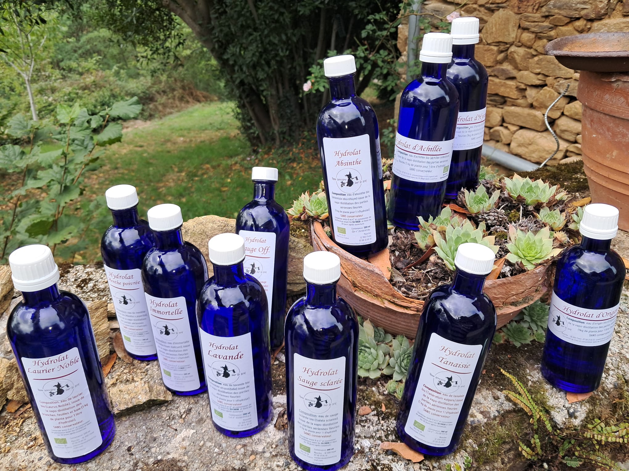 Hydrolats/eaux florales