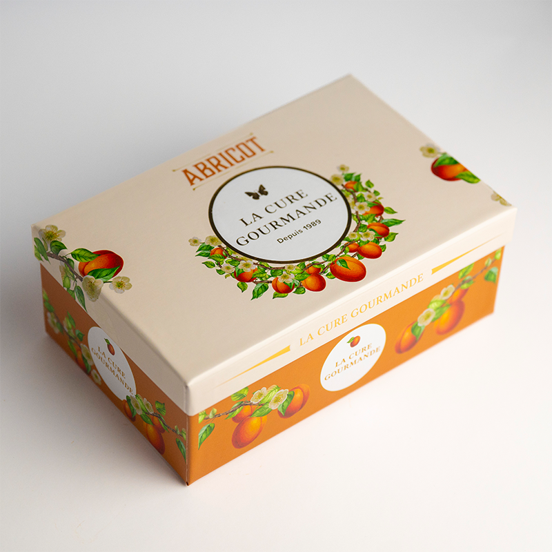 BOITE DE BISCUITS FOURRES ABRICOT 300G CURE GOURMANDE