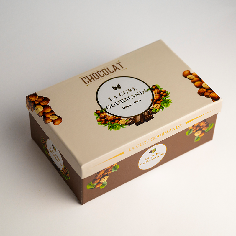 BOITE DE BISCUITS FOURRES CHOCOLAT 300G CURE GOURMANDE