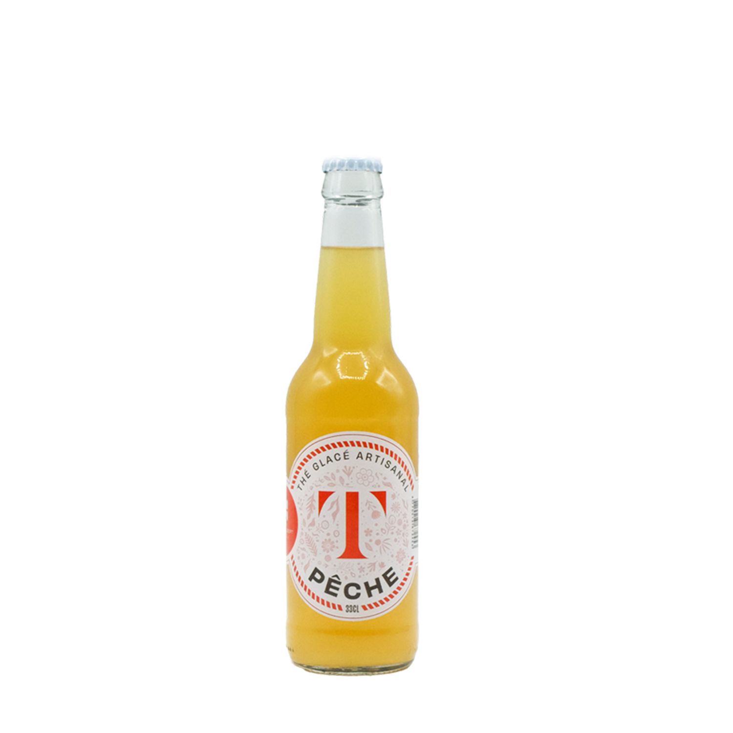 Thé glacé artisanal à la pêche