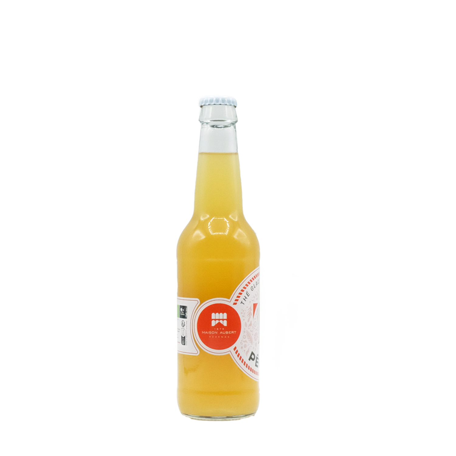 Thé glacé artisanal à la pêche