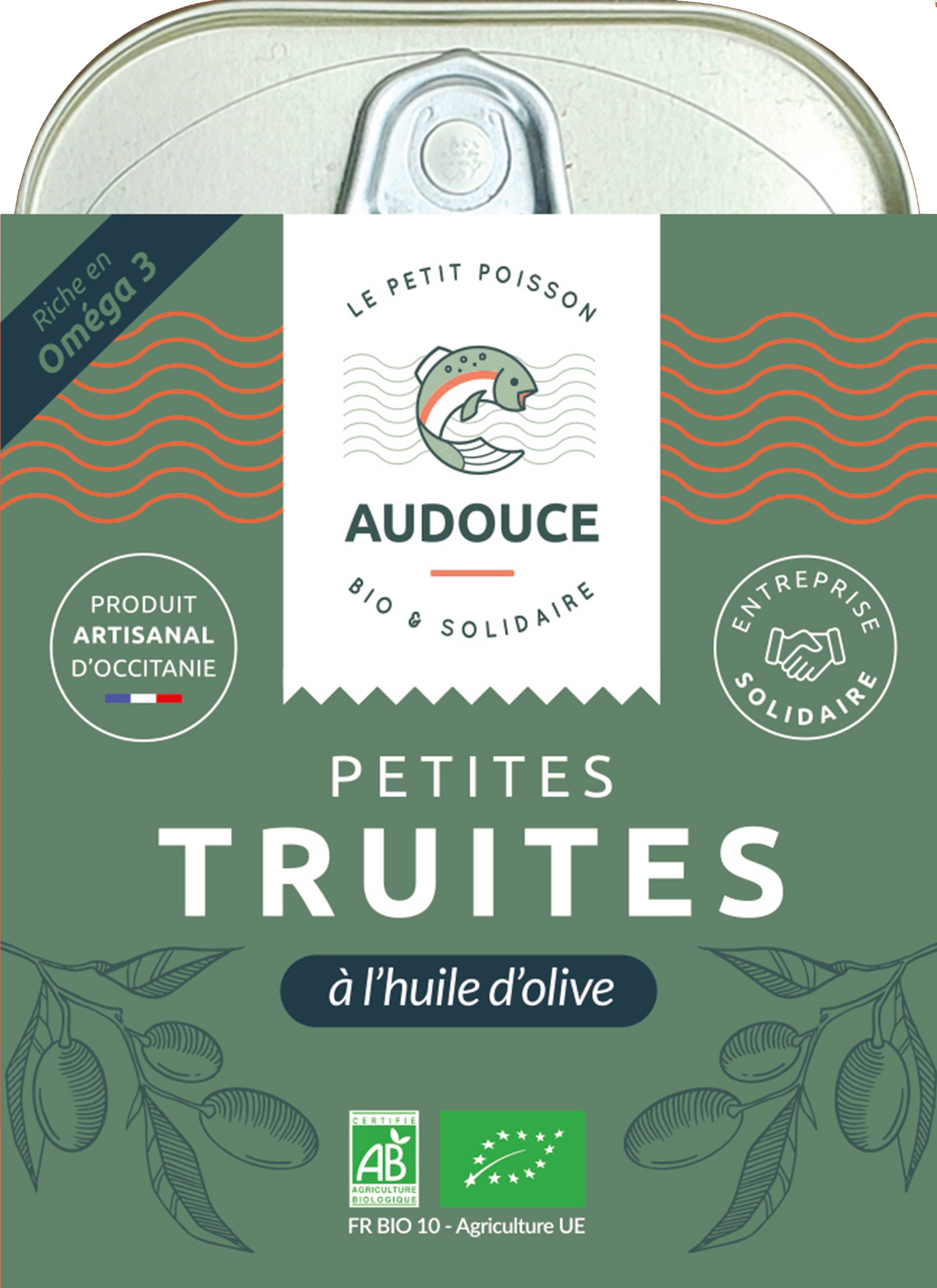 Petites truites à l'huile d'olive