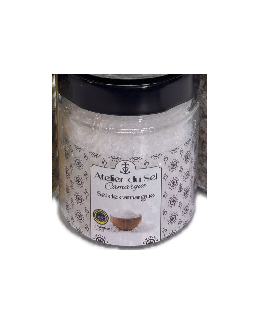 Pot rond pattern sel de Camargue IGP 200g