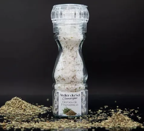 Moulin pattern Sel de Camargue Herbes de Provence 105g