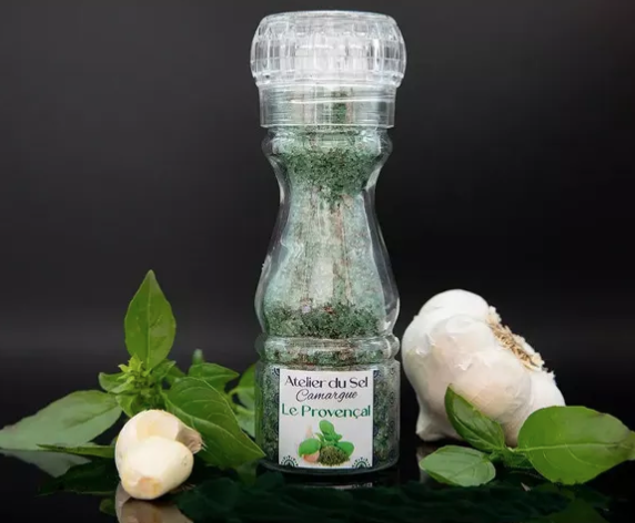 moulin pattern Sel de Camargue Le Provençal 105g