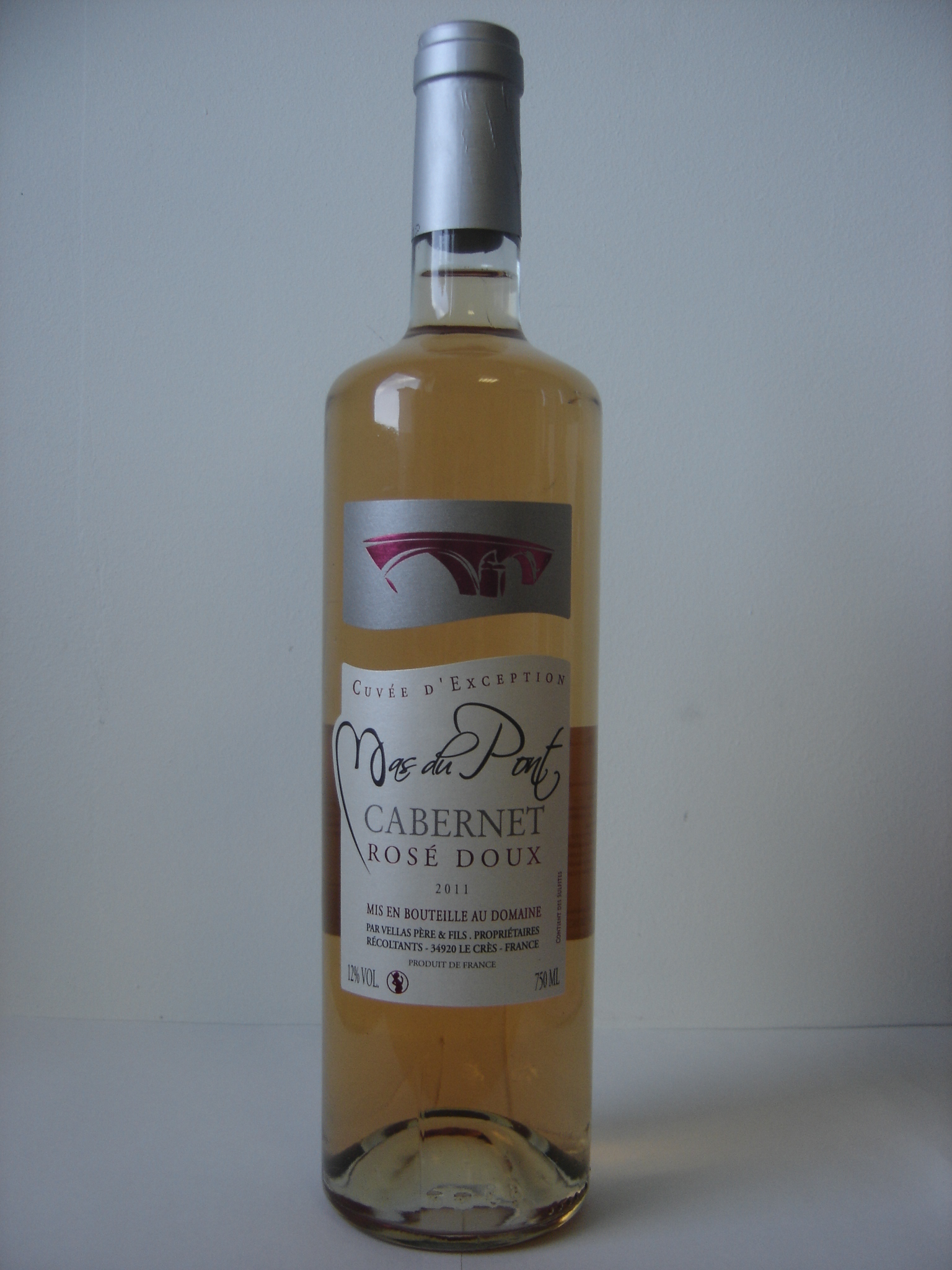 mas du pont cabernet rosé