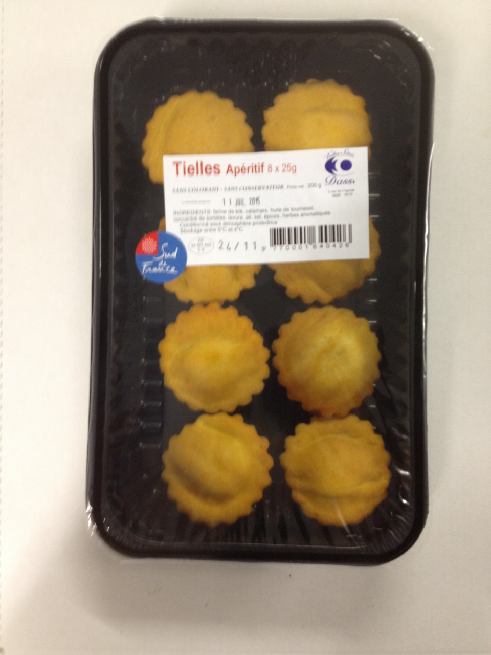 Tielles Apéritif 8x25g